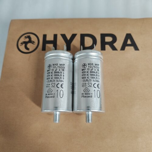 德国三头蛇HYDRA/MAB MKP 500vac 10uf 胆机电容电机启动油浸电容