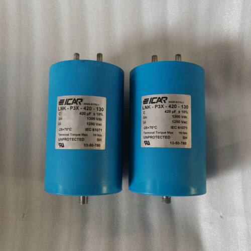 意大利ICAR 1300vdc420uf 交流1250vac高压大电流薄膜电容