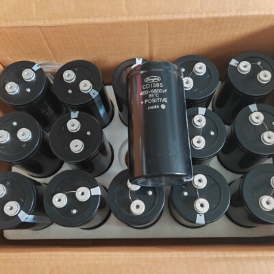 库存新江海CD138S 400v6800uf体积75*145