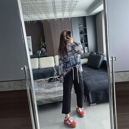 大码女装2025年显瘦韩版夏装胖mm通勤休闲宽松八分裤阔腿热裤子