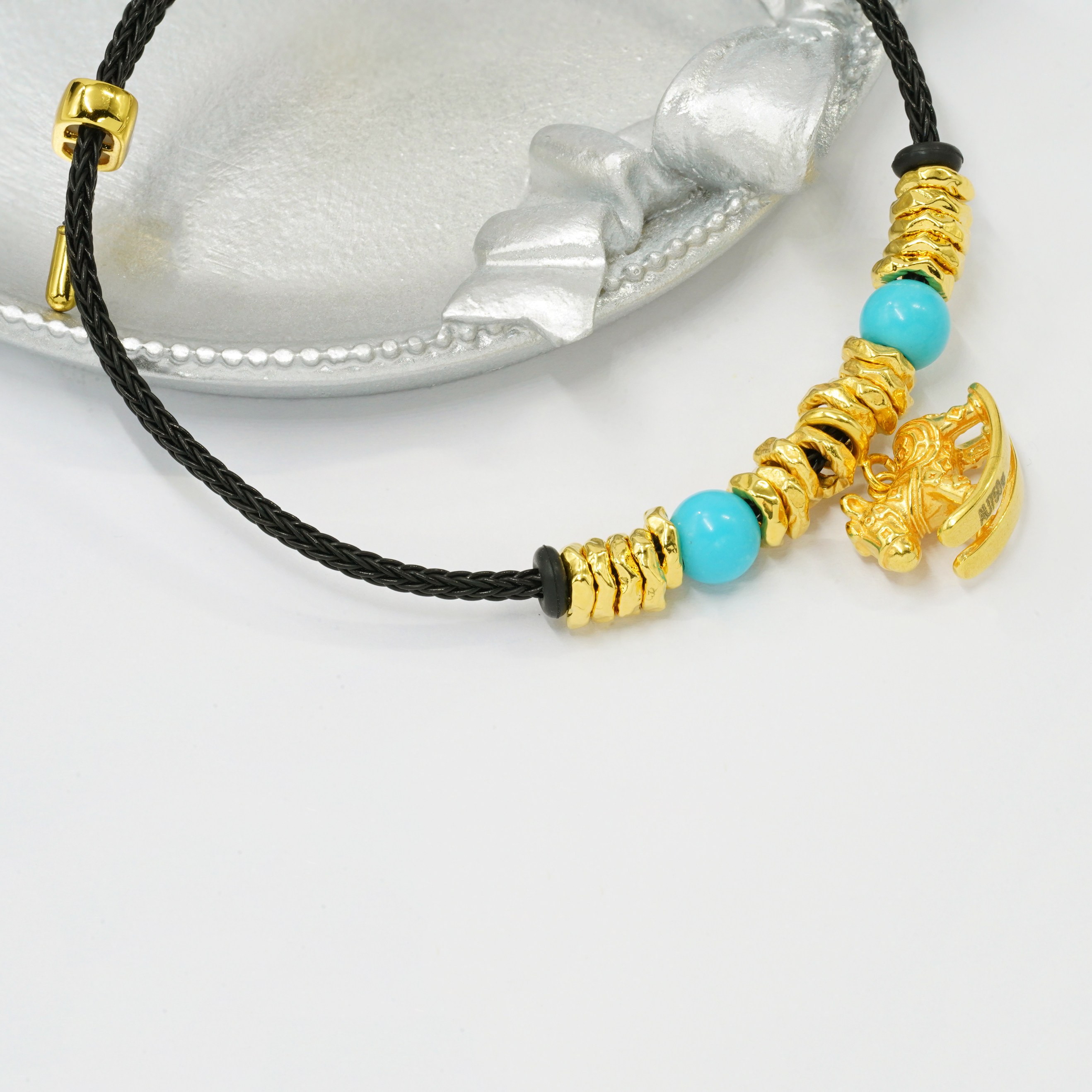 【严选】18k金马上有钱手串女原创DIY大师手工编织款不脱模WT0599,珠宝/钻石/翡翠,其他,淘宝优惠券,粉丝福利购,淘宝优惠卷