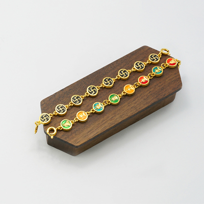 正品18k金延长链轻奢小众送礼女