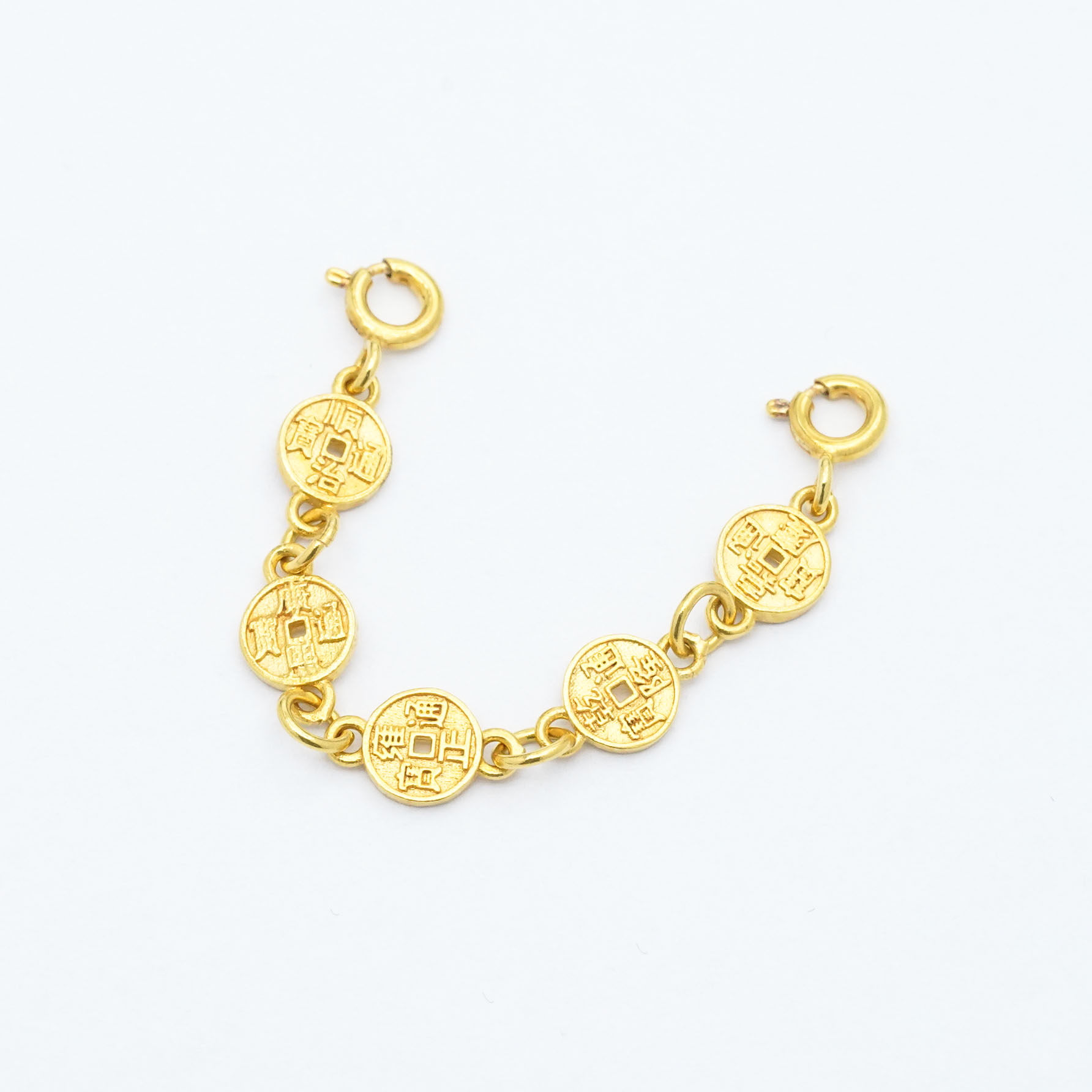 2025新款18k金延长链中式国风