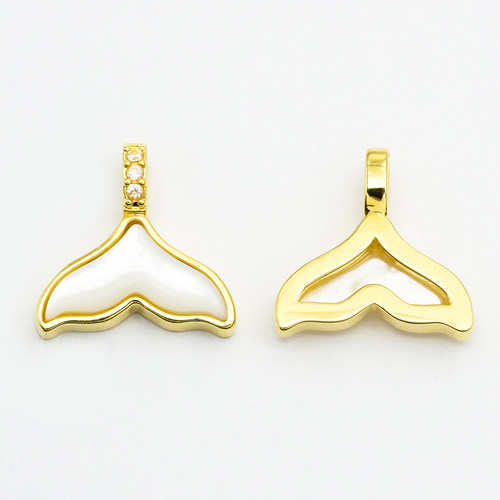 2025新款18k金项链吊坠轻奢DIY