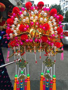 纯铜帽子铜皮凤冠霞帔菩萨娘娘帽子泰山奶奶帽冠妈祖帽圣母帽铜帽