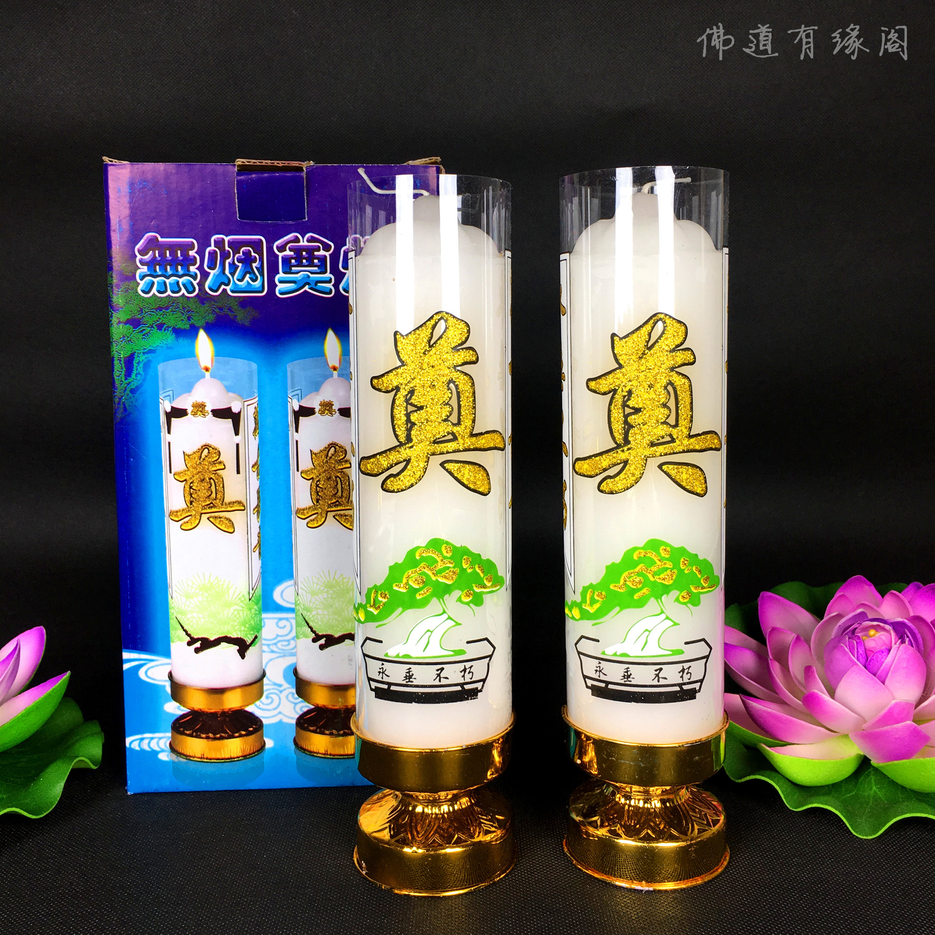 清明防风灵堂扫墓祭祀白蜡烛