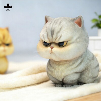 JXK哼哼唧唧猫模型手办