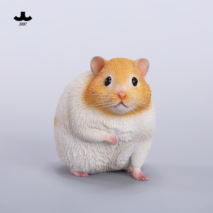 JXK 1/1仿真仓鼠模型 仿真小动物周边手办公仔摆件潮流玩具
