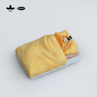 JXK Small单身狗3.0/4.0躺床睡觉柴犬周边冰箱贴摆件模型微缩手办