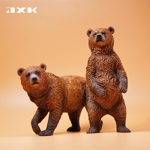 JXK小棕熊模型手办周边