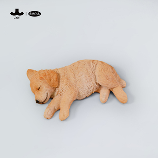 JXK small 金毛哈士奇拉布拉多手办模型仿真小狗迷你公仔微缩摆件