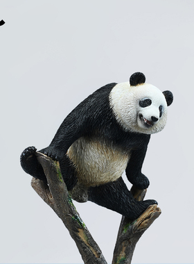 JXK 西直门三太子梦兰仿真萌兰周边动物模型熊猫摆件手办GK潮玩