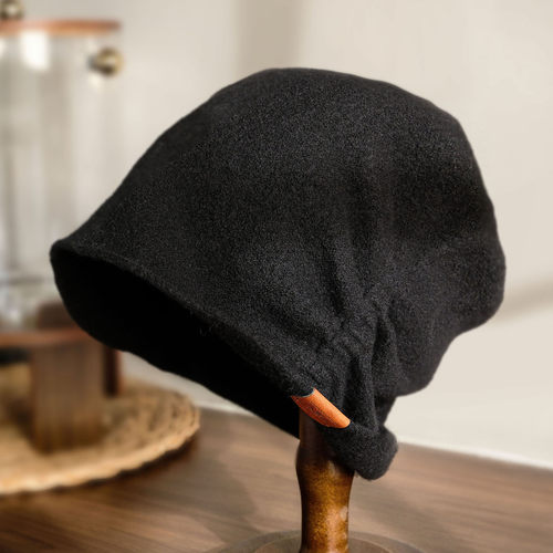 小野商超细美丽奴羊毛堆堆帽