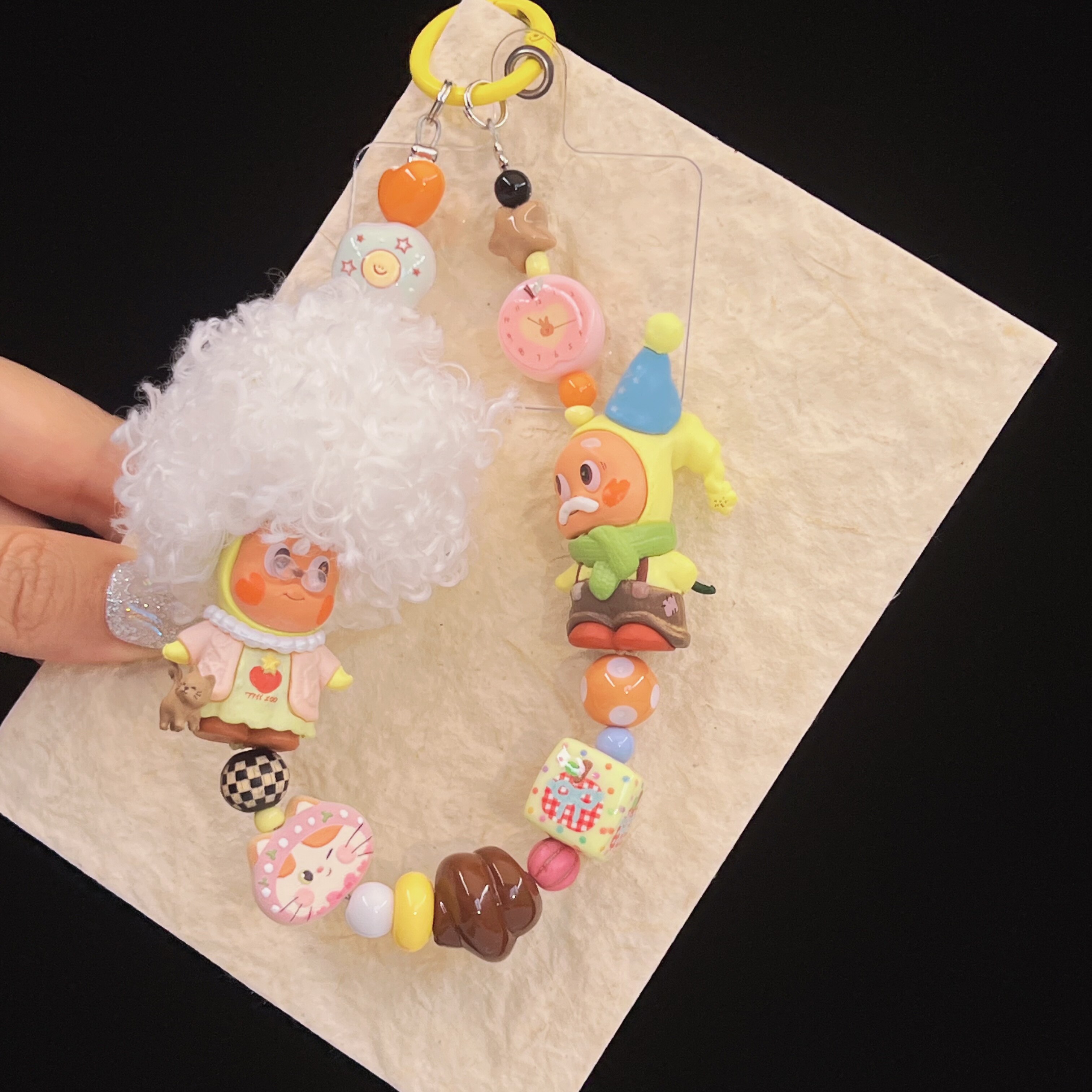 怦然心动一起变老改娃手机钥匙包挂链可爱串链链条挂绳手提防丢