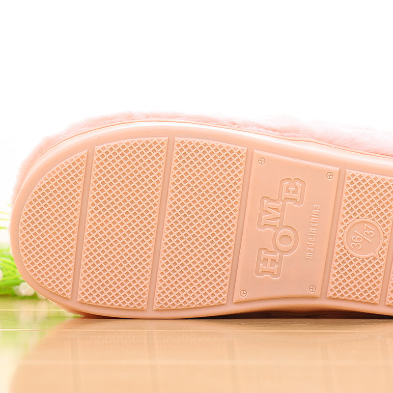 Pantoufles enfants en suède pour hiver - Ref 1011563 Image 5