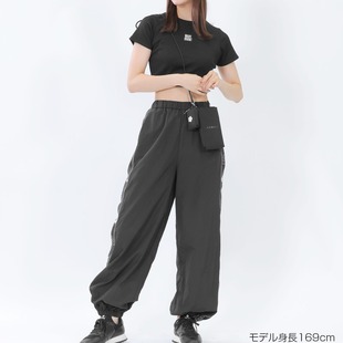 女 百搭显瘦宽松运动户外休闲裤 把妹王 日本爆火潮牌时髦刺绣新款