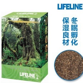 LIFELINE命脉椰土爬虫乌龟蛇运输保湿冬眠专用4L装草龟黄喉黄缘箱
