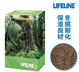 LIFELINE命脉椰土爬虫乌龟蛇运输保湿冬眠专用4L装草龟黄喉黄缘箱