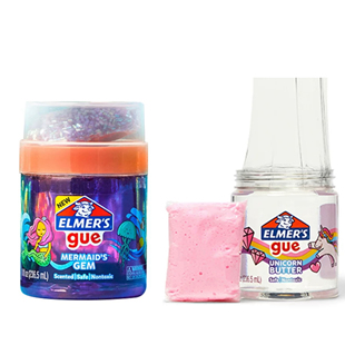 艾默思魔法黏胶史莱姆夜光胶套装elmers礼品牛头胶水晶泥圣诞新年