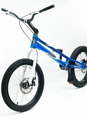 because新款入门20寸基础版碟刹攀爬自行车整车街攀障碍单车