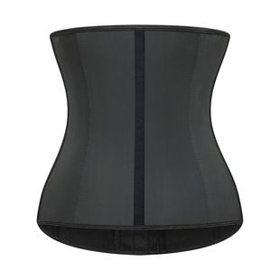 ps供货9骨30厘米衣束腰收腹带latex运动塑腰乳胶衣女