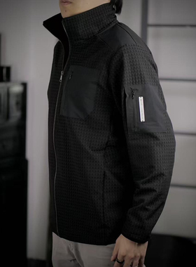 防水防静电抓绒软壳衣 户外冲锋衣 R1 Techface同源