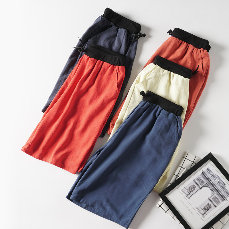 夏新款桑蚕丝外贸重磅真丝绢丝双侧口袋宽松男女休闲沙滩短裤多色|msdalam kategori Pakaian Lelaki, seluar santai - dari Buy2taobao.com untuk memberikan perkhidmatan ejen Taobao profesional membeli