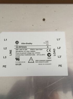 全新A-B罗克韦尔323A三相滤波器22-RFD323 A FS21808-323-99原装