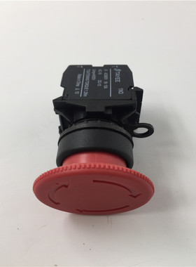 上海天逸22mm急停开关按钮LA42J-01 10红色 实拍