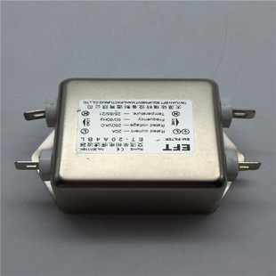 EFT交流单相电源滤波器ET-20A4BL 20A 现货 未使用 询价