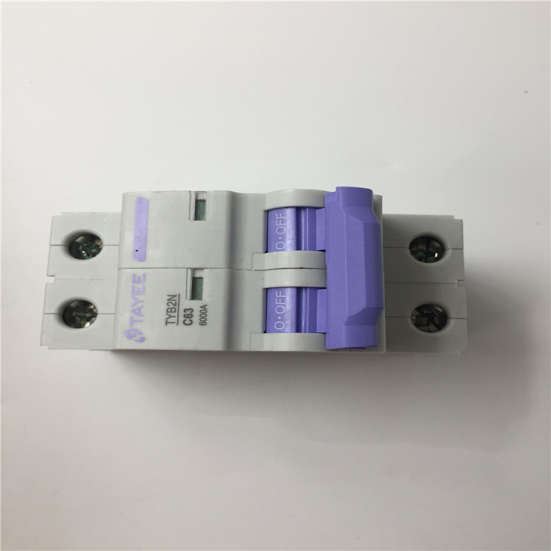 天逸断路器TYB2LEN 6KA 1P+N C型20A  30mA/TYB2N 6KA 2P C型63A