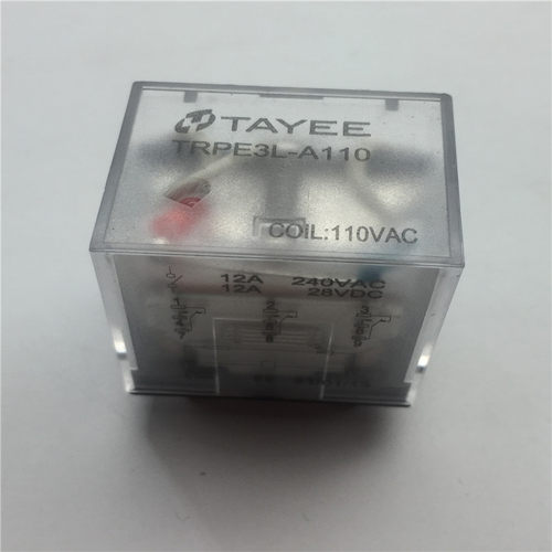 TAYEE天逸继电器TRPE3-A110/TRPE3L-A110 110VAC 现货 未使用
