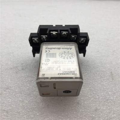 Allen-bradley继电器700-HA33A2 240VAC+底座700-HN126包好 现货