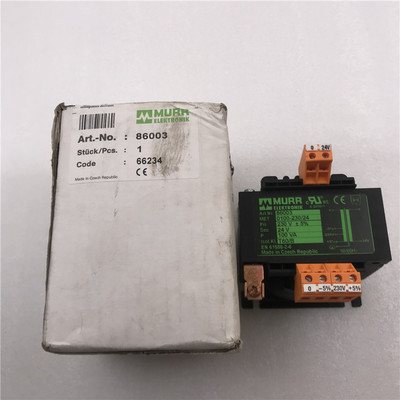 MURR穆尔变压器86003 230V±5% 24V 100VA 实拍