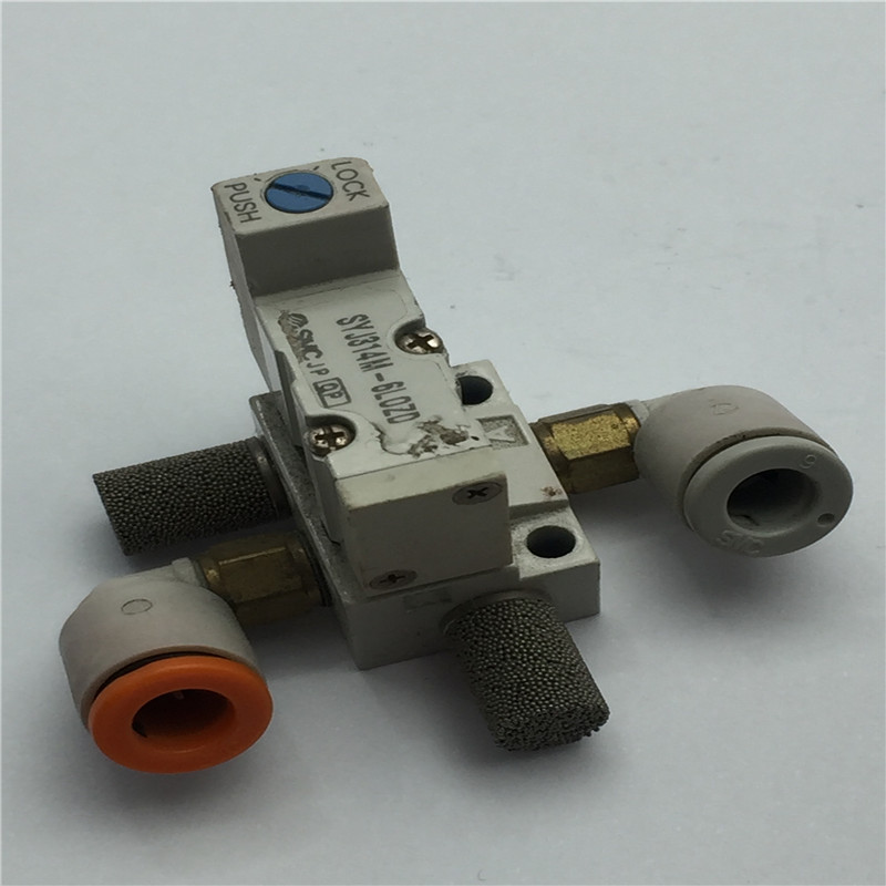 SMC电磁阀SYJ314M-6LOZD SYJ314M-6L0ZD 现货 接口处破了点