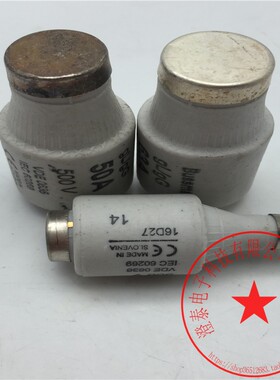 Bussmann熔断器50D33 50A/63D33 63A/16D27 16A 未使用 现货