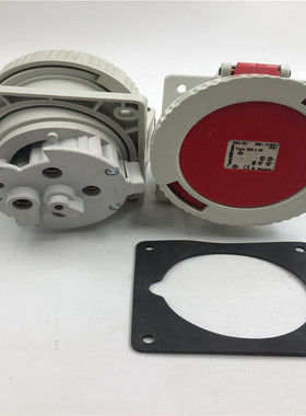 Walther连接器5芯母头569406 63A-6h 380-415V IP67 现货 未使用