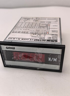 GMW GOSSEN A1065扭矩表DIGEM 96x48 AK5输入0-10V量程0-1000N/M