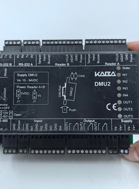 KABA DMU2门禁控制器，瑞士原产04060035，24V DC供电，120mA电流