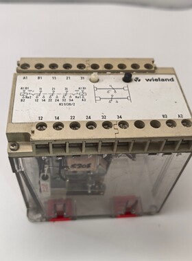 Wieland威琅SSP43 R2.152.0160.0继电器DC110V 16A 4PDT原装德国