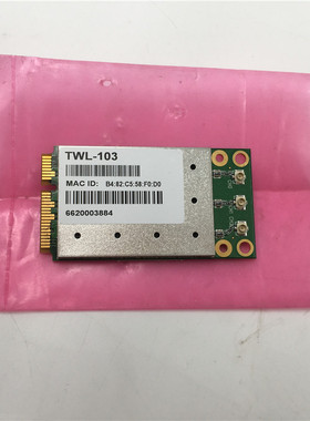 全新TWL-103 B4:82:C5:58:F0:D0 6620003884 C369-040158实物图