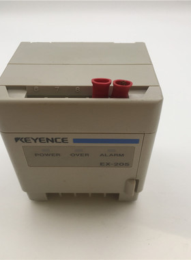 KEYENCE基恩士涡电流位移传感器EX-205 EX-200 功能完好 现货