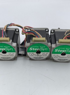 原装三洋SANYO DENKI 103H6704-0442步进电机DC2A 1.8° 现货实拍