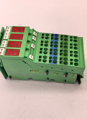 菲尼克斯总线模块IB IL 24 DO 16-ME 2897253绿色外壳带接线端子
