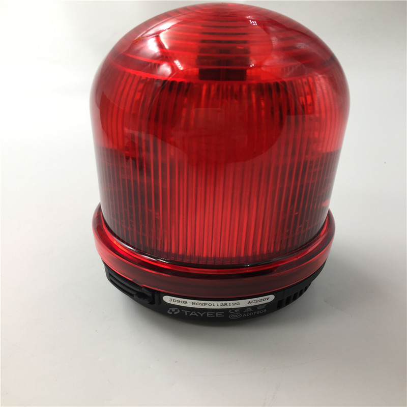 上海天逸90mm频闪LED报警灯JD90B-H02P0112R122  AC220V 现货
