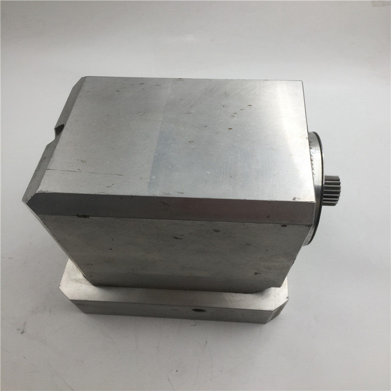 减速机直头转弯头带齿轮1:1用于东元伺服电机JSMA-MB10ABK01包好