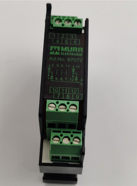MURR穆尔继电器67072 成色好 现货