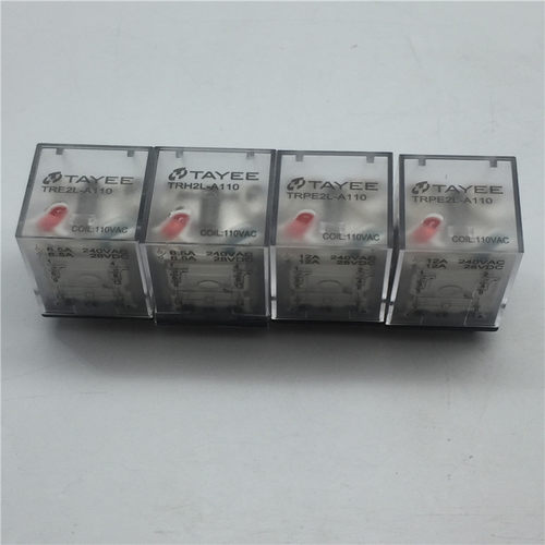 天逸继电器TRE2L-A110/TRH2L-A110/TRPE2L-A110 110VAC现货未使用
