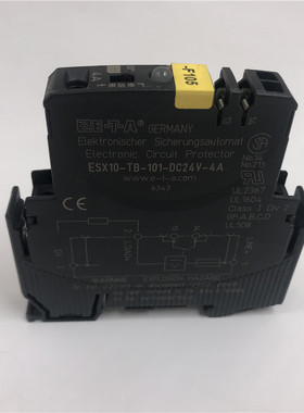ETA自动断路器开关ESX10-TB-101-DC24V-4A成色漂亮 实物图 包好