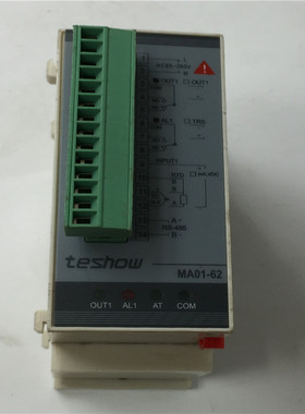 台松TESHOW温度模块导轨式温埪常规PID控制MA01-62 实物图